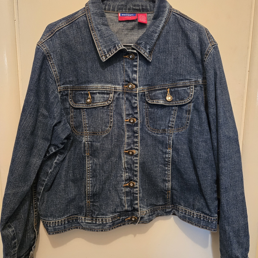 Westport Blue Denim Jacket L